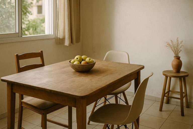 איך לבחור שולחן אוכל: גדלים, צורות וחומרים