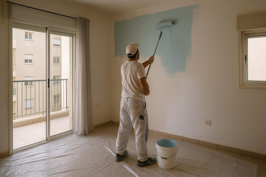 צבע מקצועי לבית: איך לבחור וכמה עולה צביעה למ״ר