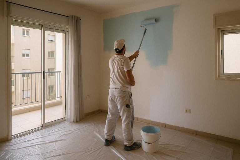 צבע מקצועי לבית: איך לבחור וכמה עולה צביעה למ״ר